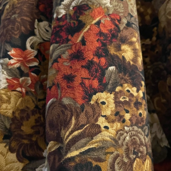 Fall floral print vintage jacket - Picture 2 of 3